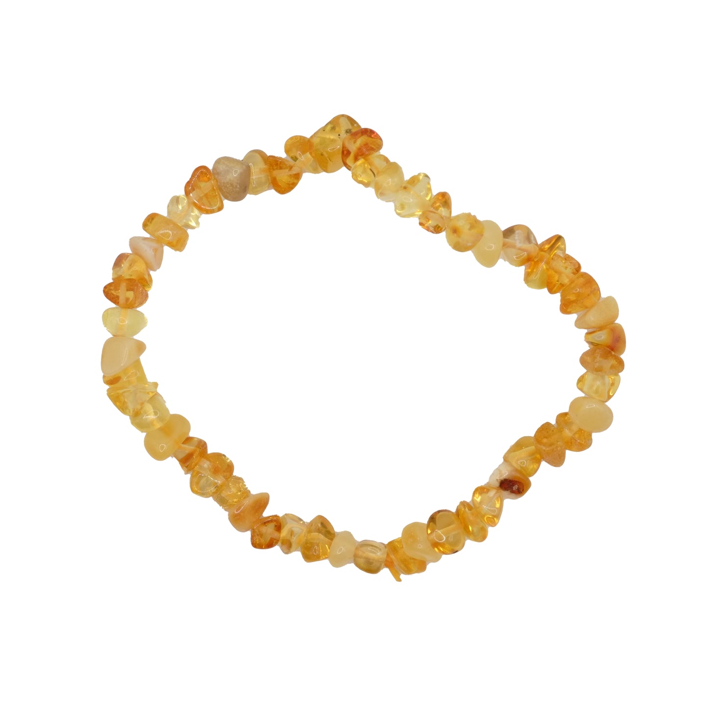 Bracelet baroque en ambre baltique de Lituanie de qualité A+.