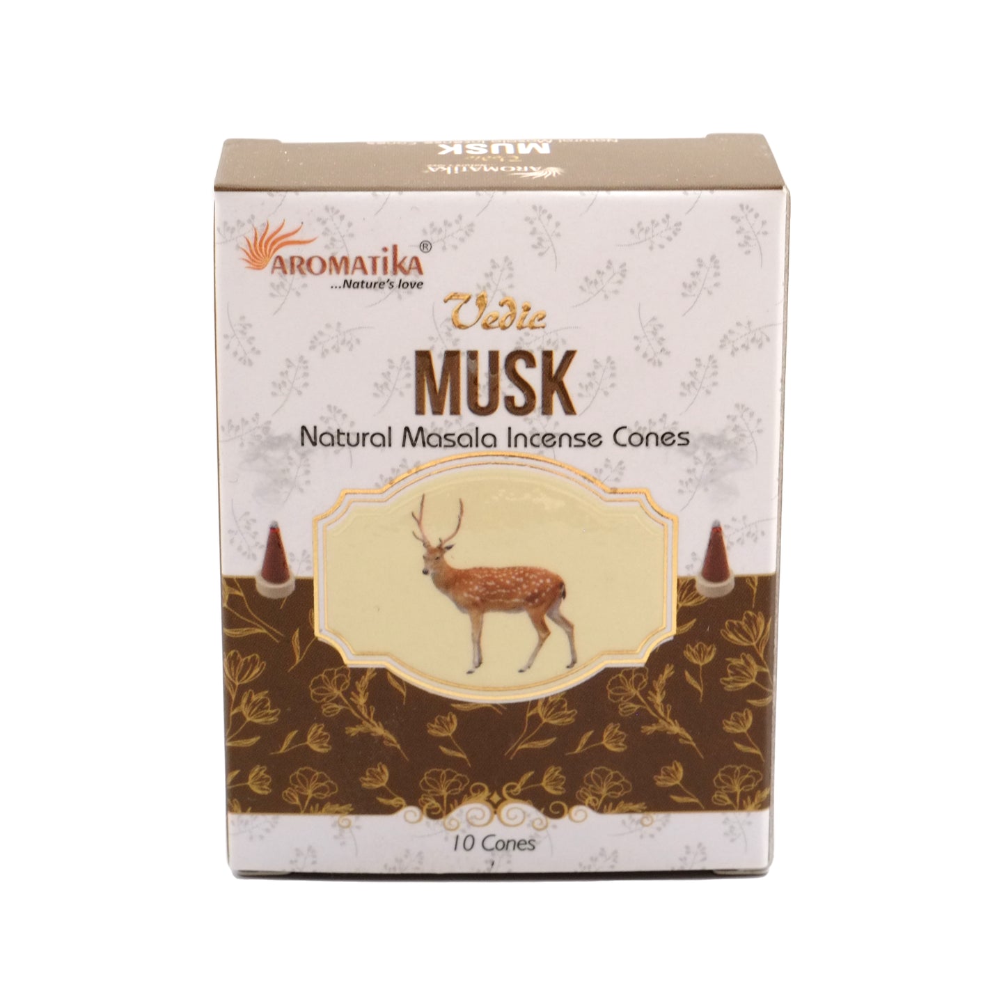 Natural Musk incense – Cones – Aromatika