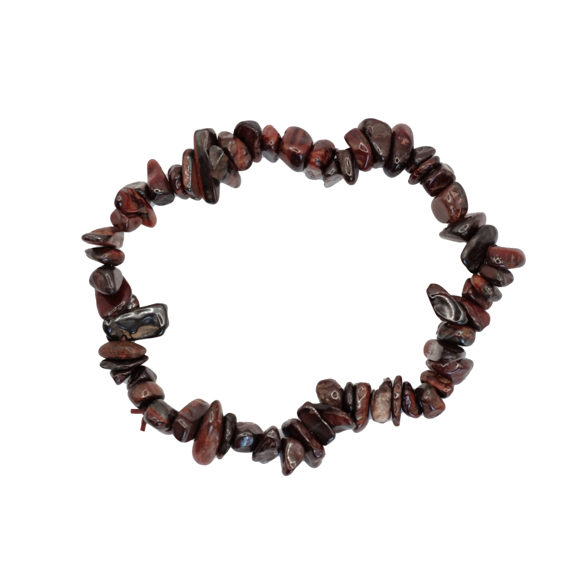 Bracelet baroque en oeil de taureau d'Afrique du Sud.