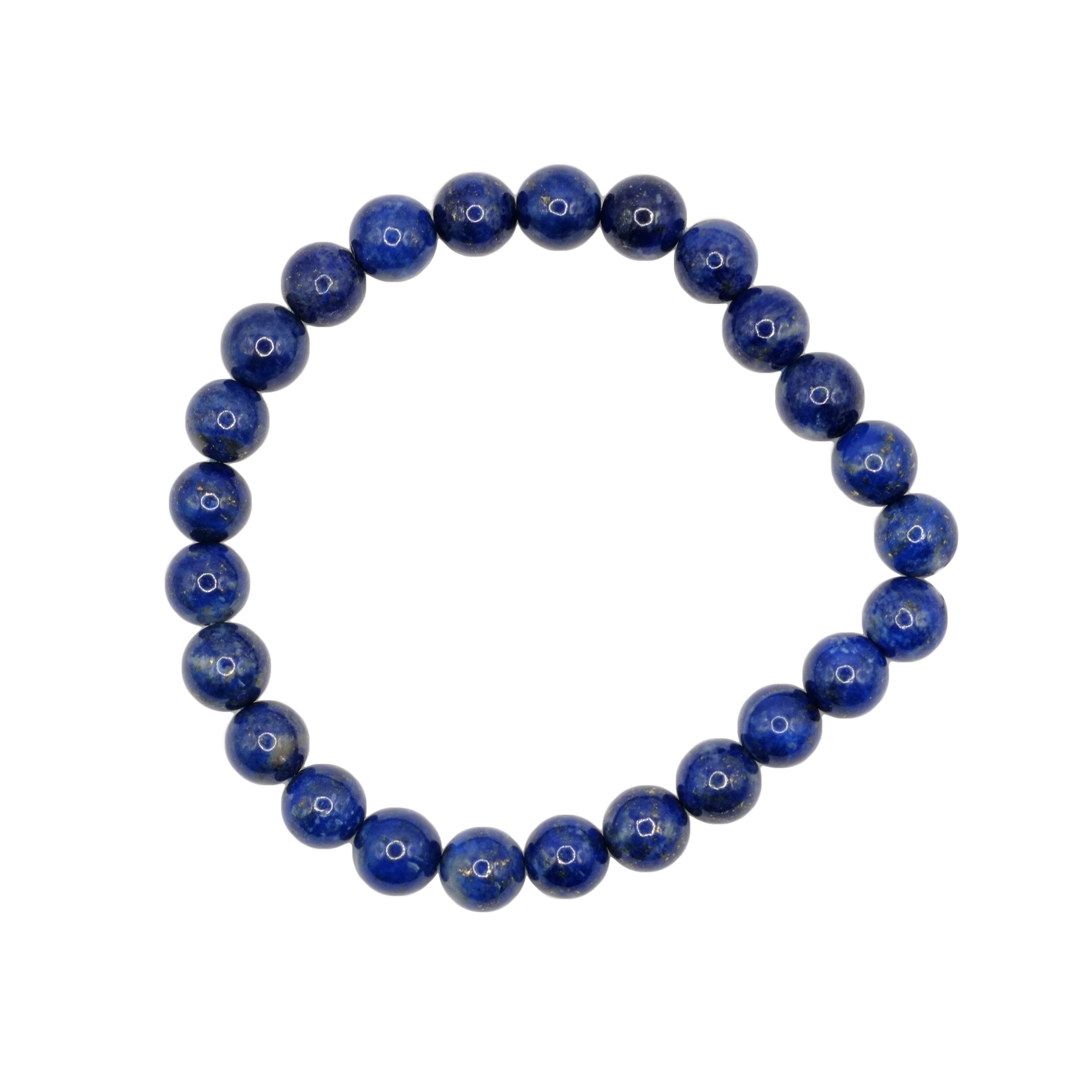 06mm AA lapis lazuli ball bracelet (size 0)