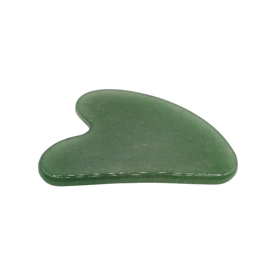 Gua Sha en aventurine verte du Brésil.