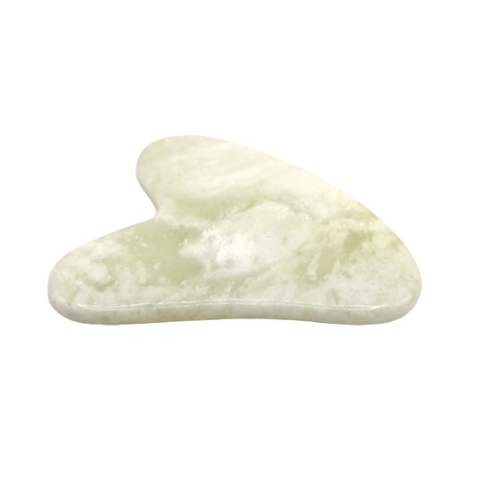 Gua Sha en jade de Chine.