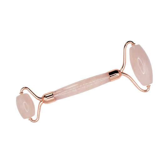 Rose quartz facial massage roller – Softness & radiance